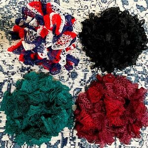 56” Handcrafted Crochet Scarves